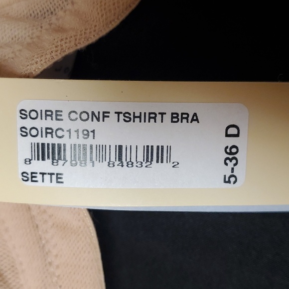 Cosabella Soire Confidence T-Shirt Bra in Sette Size 36D - Picture 6 of 7